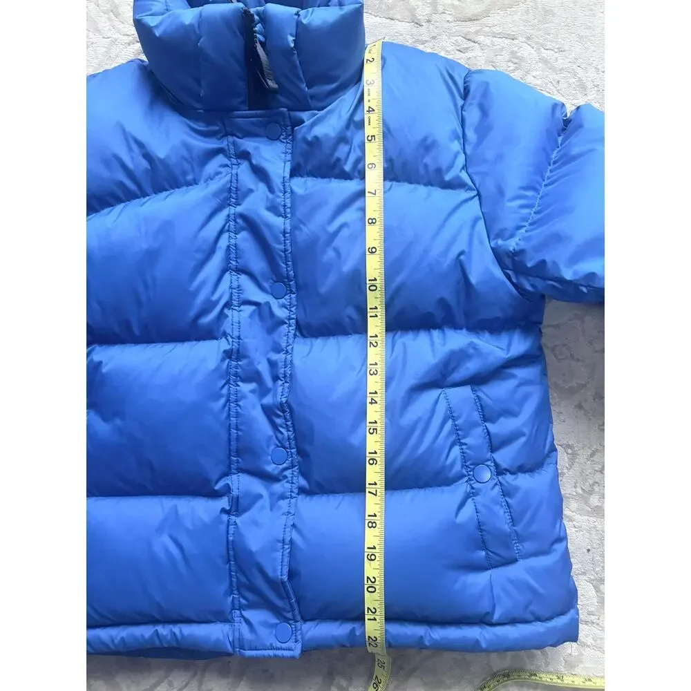 Quince Women’s Responsible Goose Down Puffer Jacket Blue Size M Warm Winter Coat - Picture 5 of 8